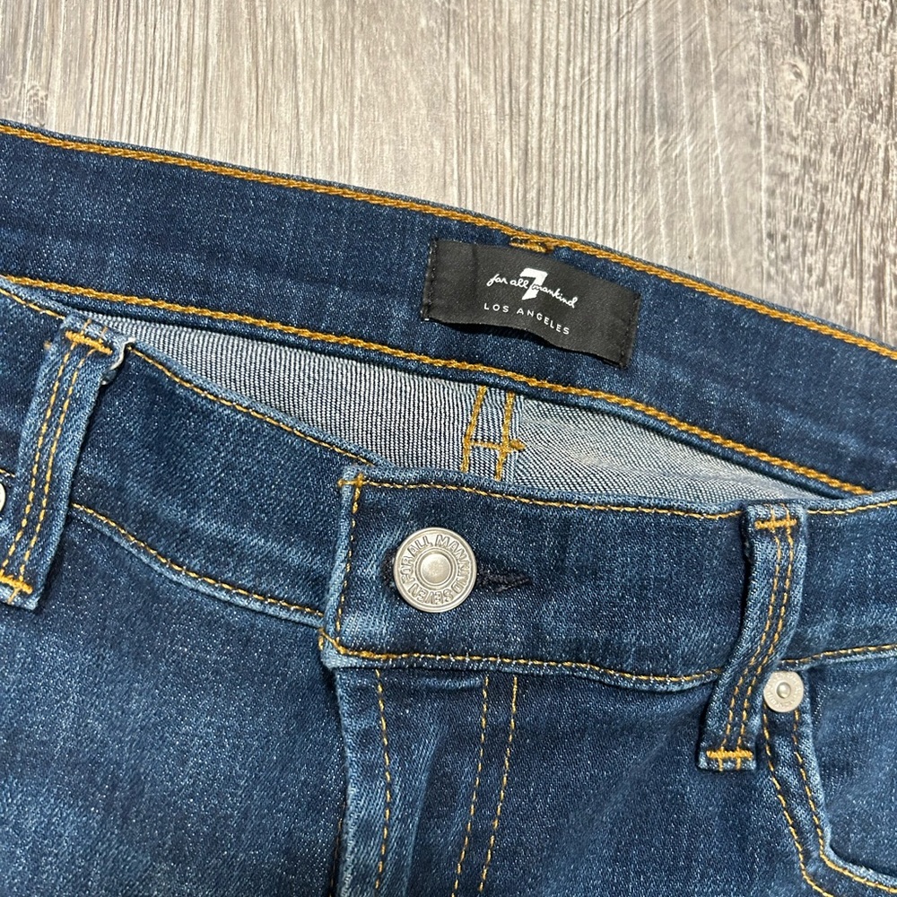 7 For All Mankind women’s cropped skinny jeans | size: 29